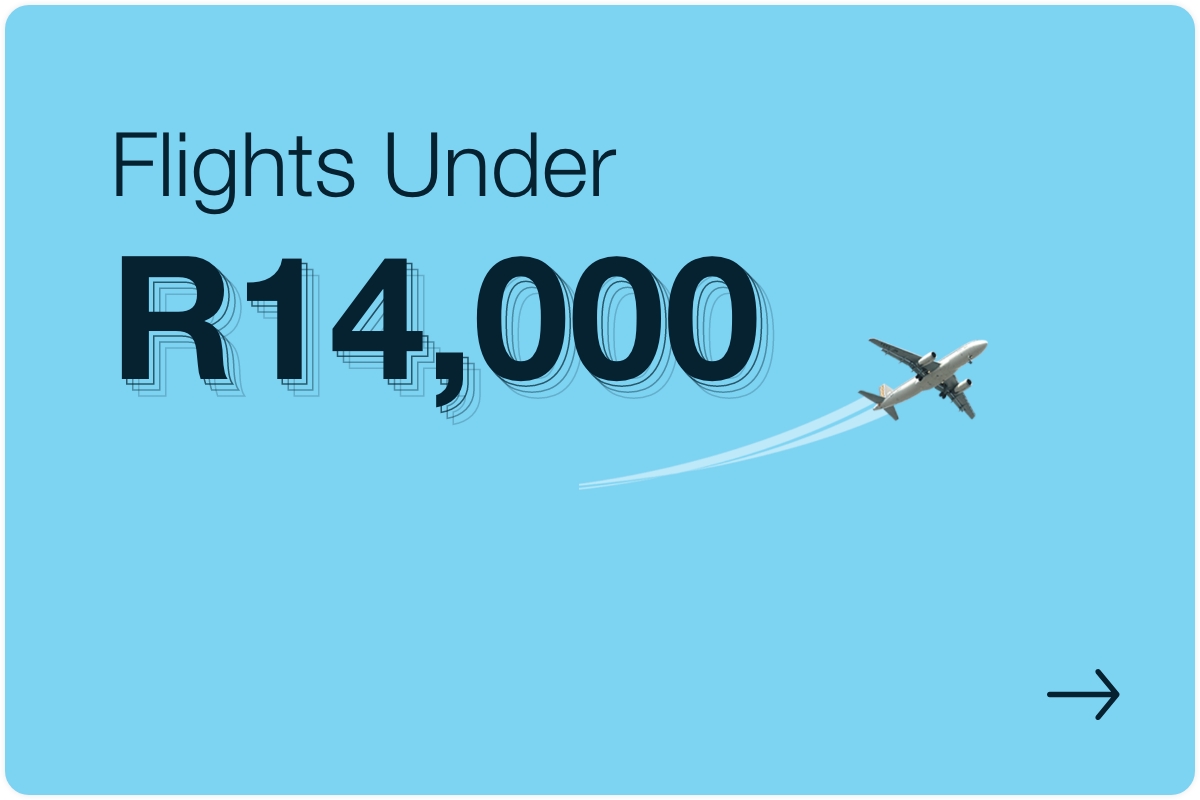 Fares under R21,000 | Travelstart.co.za