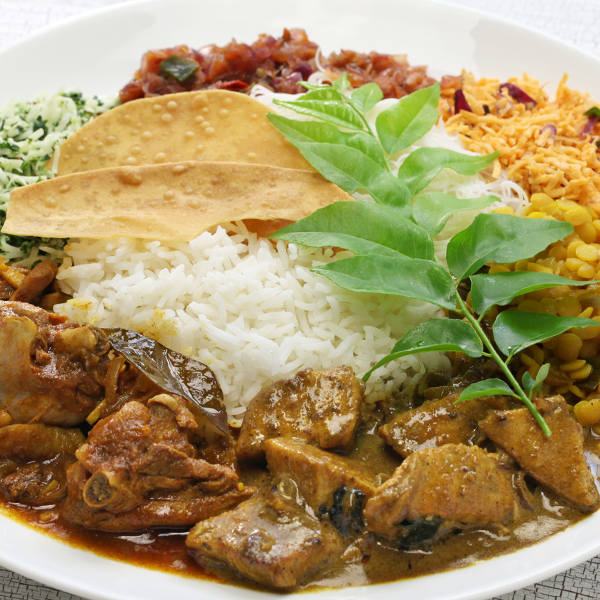 Sri Lankan Currry & Rice Colombo