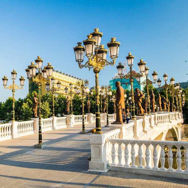 Art Bridge in Skopje