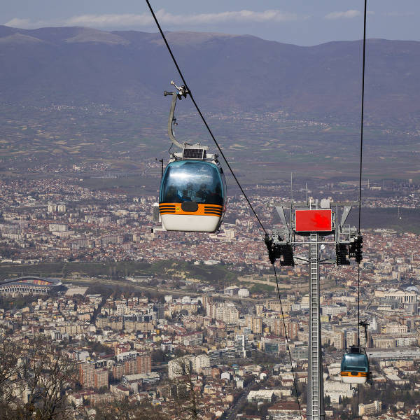 Cable Car over Skopje