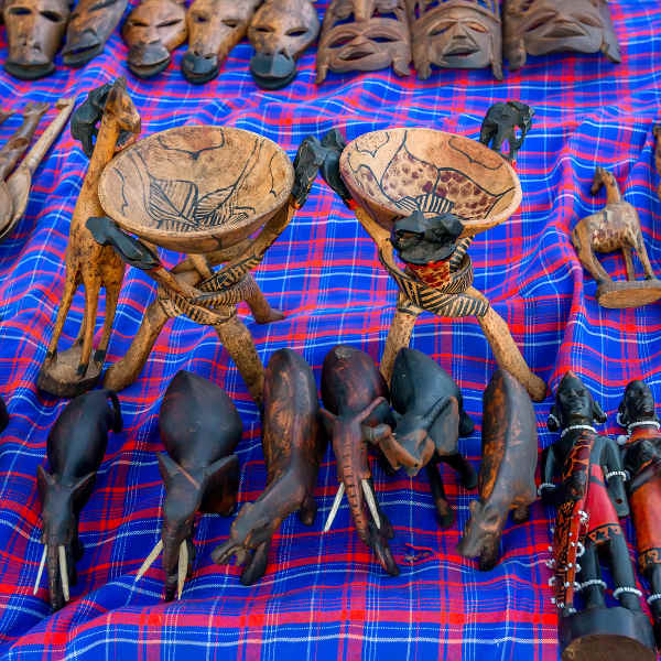 wood carved souvenirs